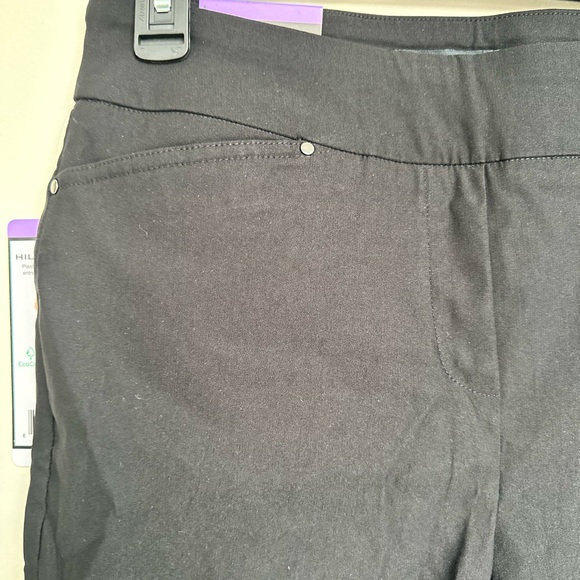 Hilary Radley Classic Black Women's Bermuda Shorts Size 4 - Picture 4 of 10